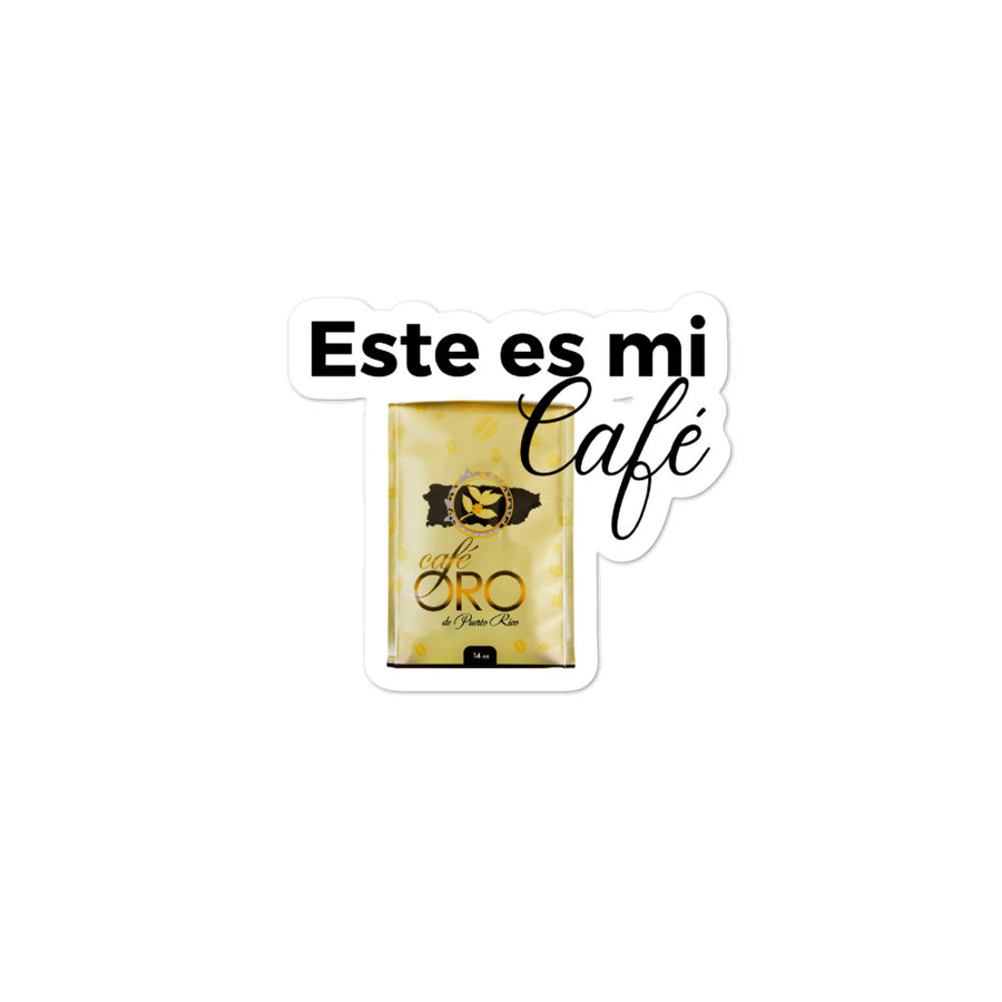 Este es mi café- sticker